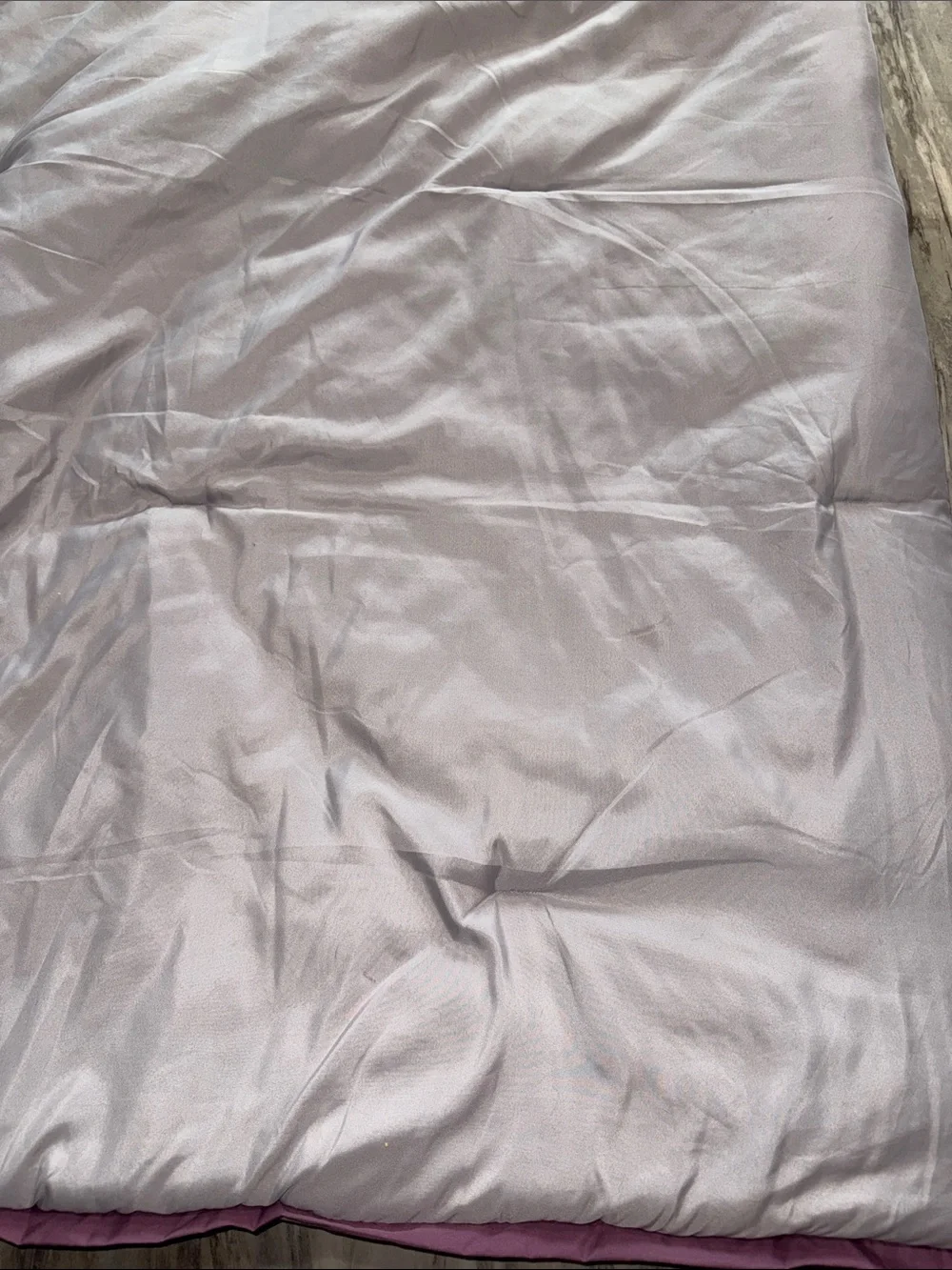 Vintage Lavender White Floral Flowers King Size Comforter 104X92 in Soft Fluffy